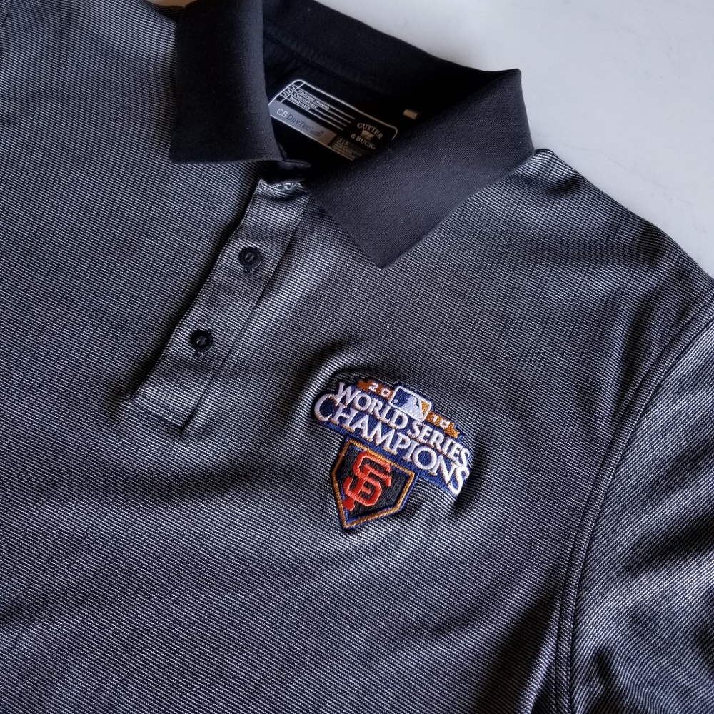 Cutter & Buck SF Giants world series golf polo
